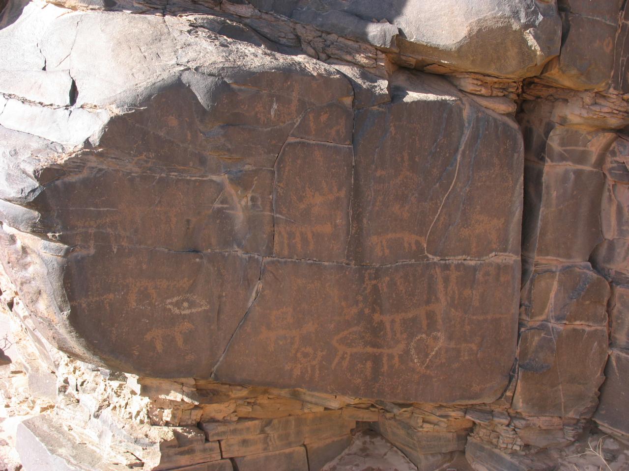 Gravures rupestres Nord Ouest Zagora site C